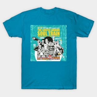 POSTER TOUR - SOUL TRAIN THE SOUTH LONDON 20 T-Shirt